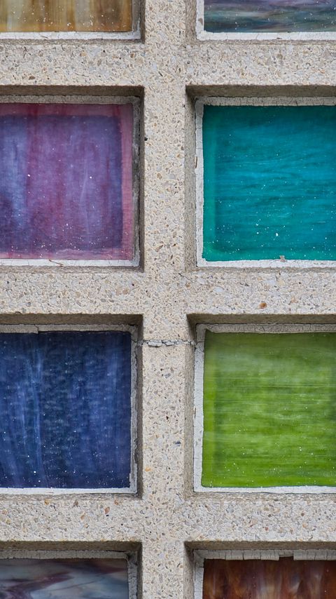 Download wallpaper 2160x3840 concrete, squares, colorful, texture samsung galaxy s4, s5, note, sony xperia z, z1, z2, z3, htc one, lenovo vibe hd background