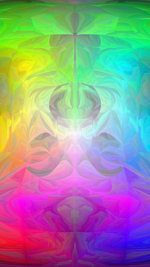 Download wallpaper 2160x3840 fractal, pattern, gradient, abstraction, colorful samsung galaxy s4, s5, note, sony xperia z, z1, z2, z3, htc one, lenovo vibe hd background