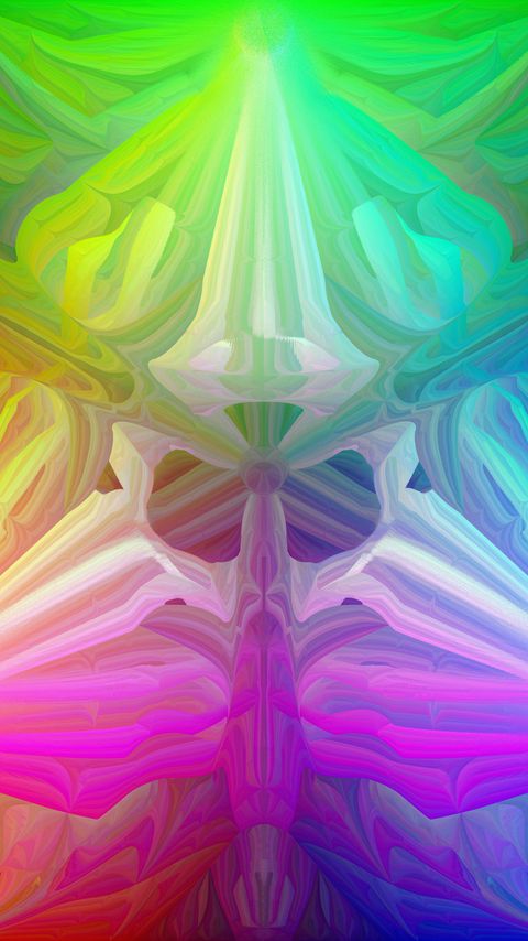 Download wallpaper 2160x3840 kaleidoscope, pattern, colorful, abstraction samsung galaxy s4, s5, note, sony xperia z, z1, z2, z3, htc one, lenovo vibe hd background