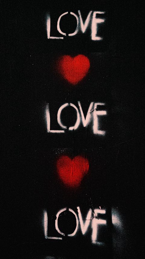 Download wallpaper 2160x3840 love, hearts, words, graffiti samsung galaxy s4, s5, note, sony xperia z, z1, z2, z3, htc one, lenovo vibe hd background