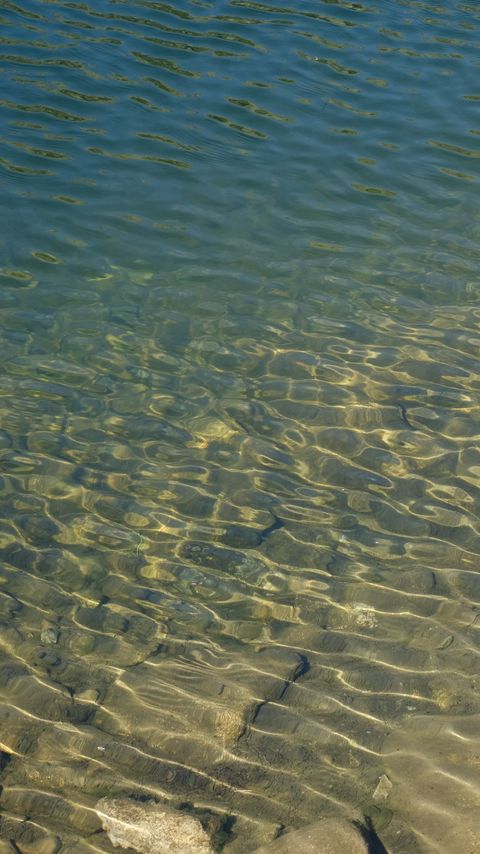 Download wallpaper 2160x3840 sea, water, waves, glare, stones samsung galaxy s4, s5, note, sony xperia z, z1, z2, z3, htc one, lenovo vibe hd background