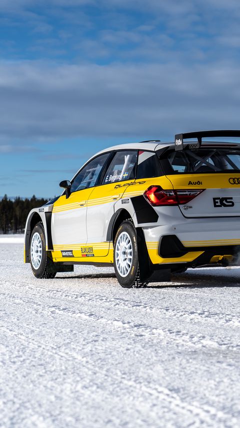 Download wallpaper 2160x3840 audi a1, audi, car, tuning, snow, race samsung galaxy s4, s5, note, sony xperia z, z1, z2, z3, htc one, lenovo vibe hd background