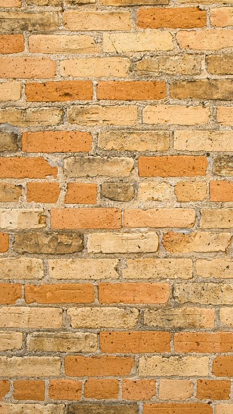Download wallpaper 2160x3840 bricks, wall, surface, texture samsung galaxy s4, s5, note, sony xperia z, z1, z2, z3, htc one, lenovo vibe hd background