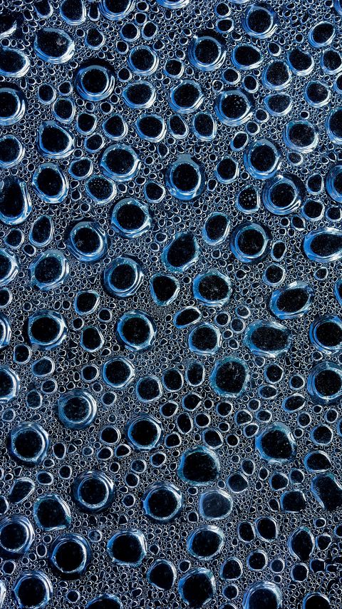 Download wallpaper 2160x3840 bubbles, liquid, water, texture, blue samsung galaxy s4, s5, note, sony xperia z, z1, z2, z3, htc one, lenovo vibe hd background