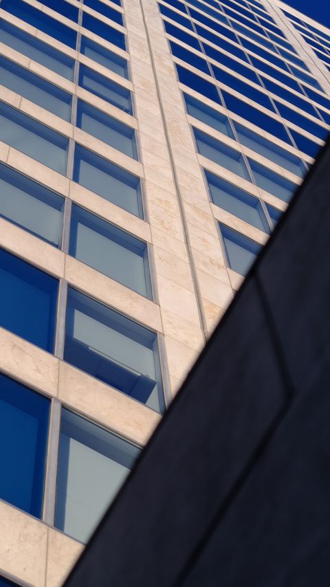 Download wallpaper 2160x3840 building, architecture, facade, windows, glass samsung galaxy s4, s5, note, sony xperia z, z1, z2, z3, htc one, lenovo vibe hd background