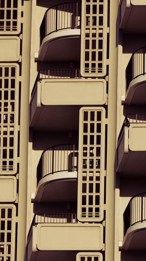 Download wallpaper 2160x3840 building, balconies, architecture samsung galaxy s4, s5, note, sony xperia z, z1, z2, z3, htc one, lenovo vibe hd background