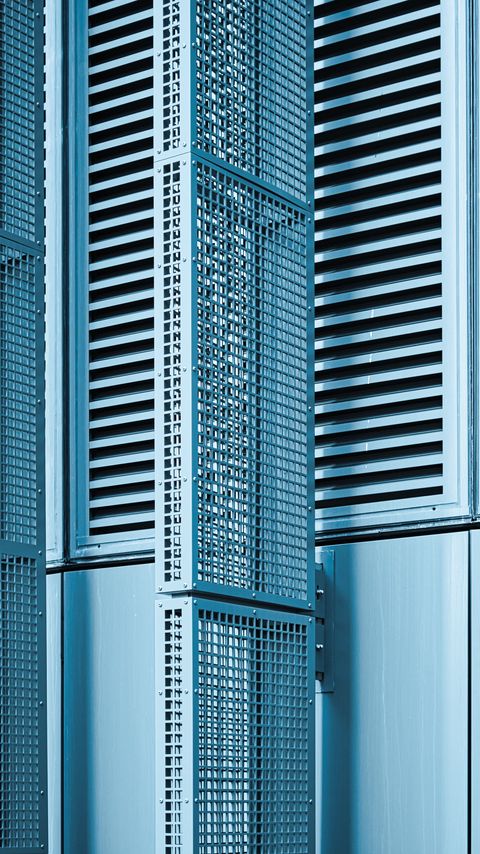 Download wallpaper 2160x3840 building, facade, grid, metal samsung galaxy s4, s5, note, sony xperia z, z1, z2, z3, htc one, lenovo vibe hd background