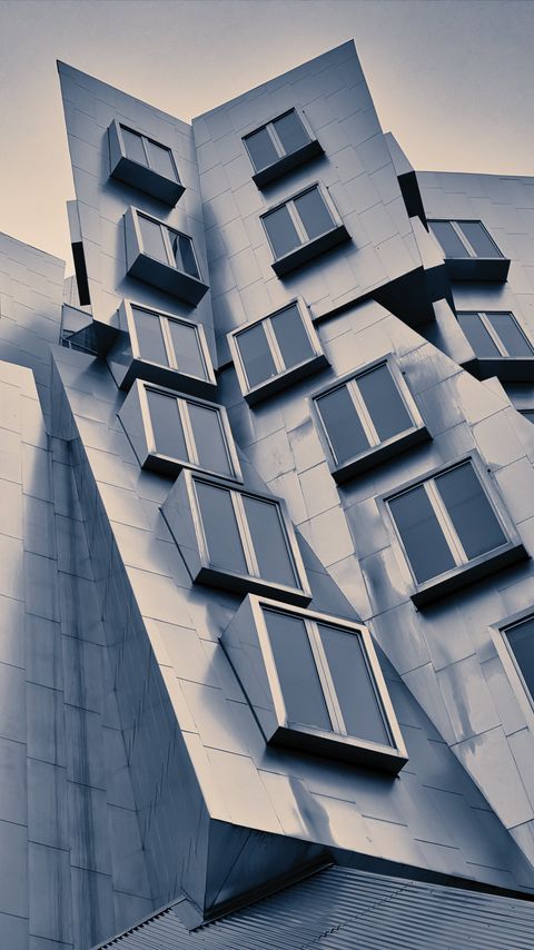 Download wallpaper 2160x3840 building, windows, facade, architecture, edges samsung galaxy s4, s5, note, sony xperia z, z1, z2, z3, htc one, lenovo vibe hd background