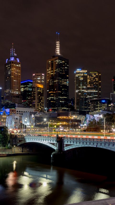 Download wallpaper 2160x3840 buildings, architecture, lights, night, bridge, city samsung galaxy s4, s5, note, sony xperia z, z1, z2, z3, htc one, lenovo vibe hd background