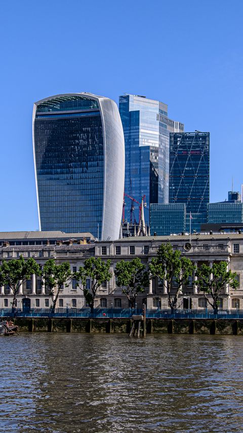 Download wallpaper 2160x3840 buildings, architecture, trees, river samsung galaxy s4, s5, note, sony xperia z, z1, z2, z3, htc one, lenovo vibe hd background
