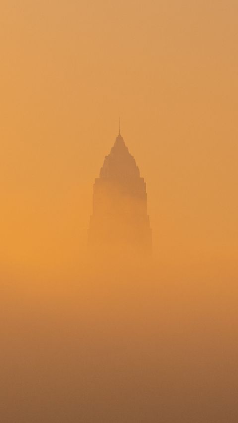 Download wallpaper 2160x3840 buildings, mist, fog, dark samsung galaxy s4, s5, note, sony xperia z, z1, z2, z3, htc one, lenovo vibe hd background