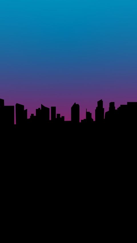 Download wallpaper 2160x3840 buildings, silhouettes, city, vector samsung galaxy s4, s5, note, sony xperia z, z1, z2, z3, htc one, lenovo vibe hd background