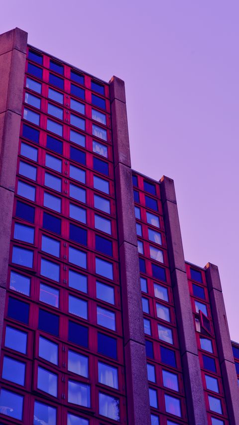 Download wallpaper 2160x3840 buildings, windows, architecture, facade samsung galaxy s4, s5, note, sony xperia z, z1, z2, z3, htc one, lenovo vibe hd background