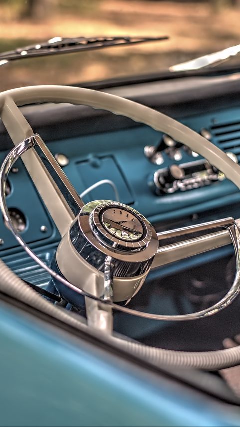 Download wallpaper 2160x3840 car, blue, steering wheel, retro samsung galaxy s4, s5, note, sony xperia z, z1, z2, z3, htc one, lenovo vibe hd background