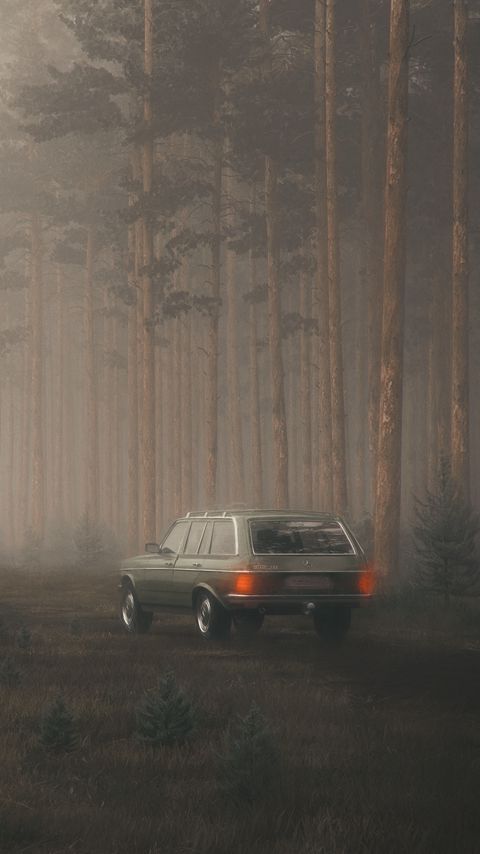 Download wallpaper 2160x3840 car, suv, fog samsung galaxy s4, s5, note, sony xperia z, z1, z2, z3, htc one, lenovo vibe hd background