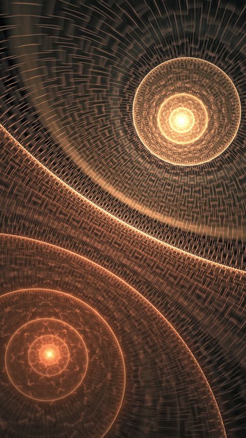 Download wallpaper 2160x3840 circles, glow, lines, abstraction samsung galaxy s4, s5, note, sony xperia z, z1, z2, z3, htc one, lenovo vibe hd background