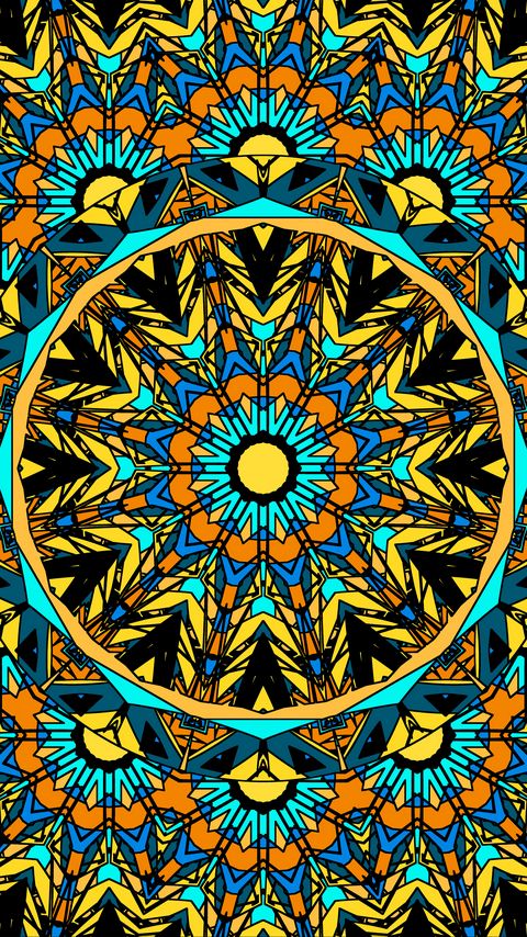 Download wallpaper 2160x3840 circles, shapes, fractal, abstraction samsung galaxy s4, s5, note, sony xperia z, z1, z2, z3, htc one, lenovo vibe hd background