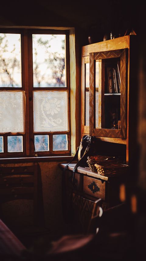 Download wallpaper 2160x3840 cupboard, window, bag, interior samsung galaxy s4, s5, note, sony xperia z, z1, z2, z3, htc one, lenovo vibe hd background