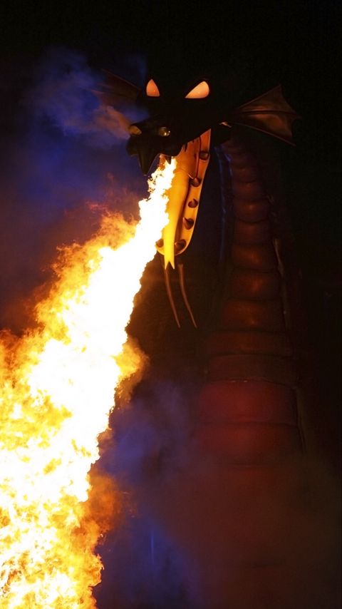 Download wallpaper 2160x3840 dragon, fire, flame samsung galaxy s4, s5, note, sony xperia z, z1, z2, z3, htc one, lenovo vibe hd background