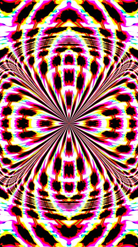 Download wallpaper 2160x3840 fractal, pattern, abstraction, bright, colorful, glow samsung galaxy s4, s5, note, sony xperia z, z1, z2, z3, htc one, lenovo vibe hd background