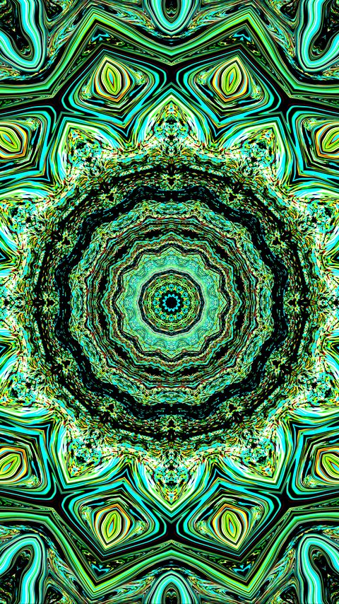 Download wallpaper 2160x3840 fractal, pattern, circles, mandala, abstraction samsung galaxy s4, s5, note, sony xperia z, z1, z2, z3, htc one, lenovo vibe hd background