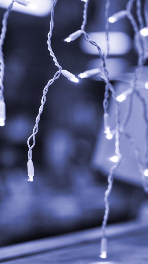 Download wallpaper 2160x3840 garland, light, lights, macro, holiday samsung galaxy s4, s5, note, sony xperia z, z1, z2, z3, htc one, lenovo vibe hd background