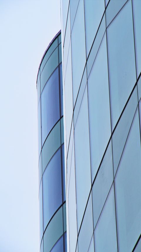 Download wallpaper 2160x3840 glass, facade, building samsung galaxy s4, s5, note, sony xperia z, z1, z2, z3, htc one, lenovo vibe hd background