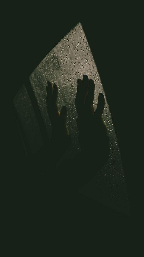 Download wallpaper 2160x3840 hands, glass, drops, rain, dark samsung galaxy s4, s5, note, sony xperia z, z1, z2, z3, htc one, lenovo vibe hd background