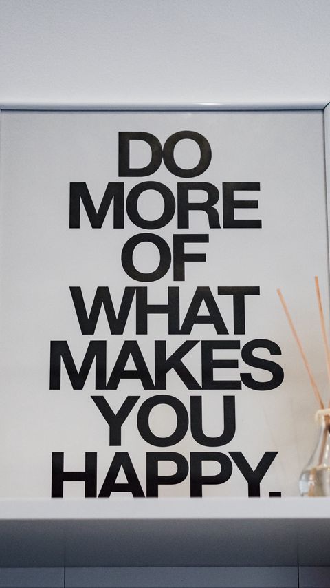 Download wallpaper 2160x3840 happy, motivation, phrase, words samsung galaxy s4, s5, note, sony xperia z, z1, z2, z3, htc one, lenovo vibe hd background