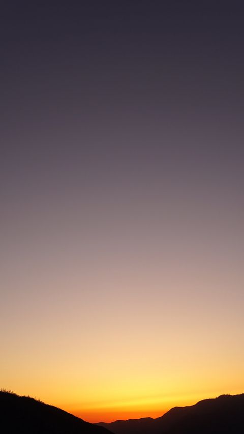 Download wallpaper 2160x3840 hills, sky, sunset, dark samsung galaxy s4, s5, note, sony xperia z, z1, z2, z3, htc one, lenovo vibe hd background