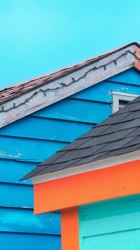 Download wallpaper 2160x3840 houses, roofs, tiles, boards samsung galaxy s4, s5, note, sony xperia z, z1, z2, z3, htc one, lenovo vibe hd background