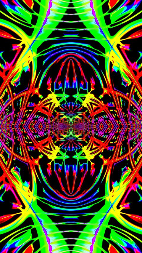 Download wallpaper 2160x3840 kaleidoscope, lines, stripes, abstraction, bright samsung galaxy s4, s5, note, sony xperia z, z1, z2, z3, htc one, lenovo vibe hd background