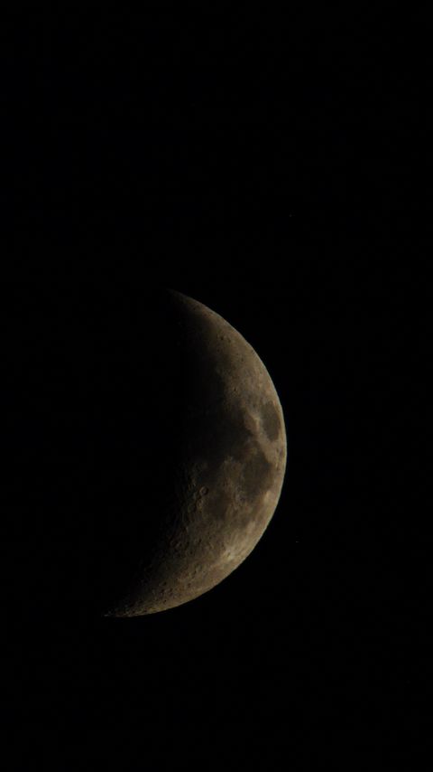 Download wallpaper 2160x3840 moon, planet, darkness, craters samsung galaxy s4, s5, note, sony xperia z, z1, z2, z3, htc one, lenovo vibe hd background