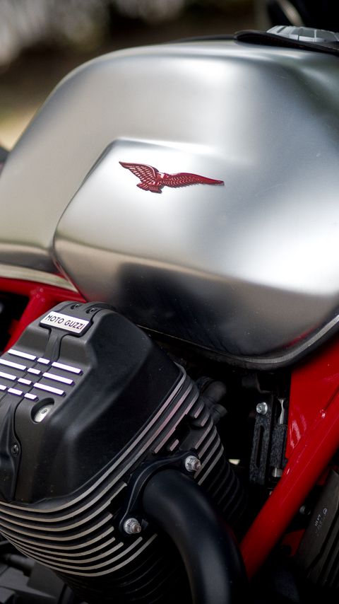 Download wallpaper 2160x3840 moto guzzi, motorcycle, red, bike samsung galaxy s4, s5, note, sony xperia z, z1, z2, z3, htc one, lenovo vibe hd background