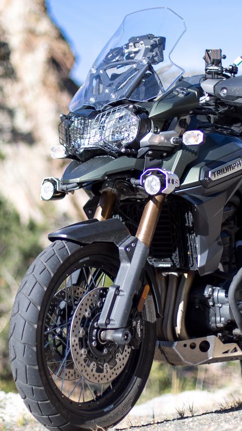 Download wallpaper 2160x3840 motorcycle, black, mountains samsung galaxy s4, s5, note, sony xperia z, z1, z2, z3, htc one, lenovo vibe hd background