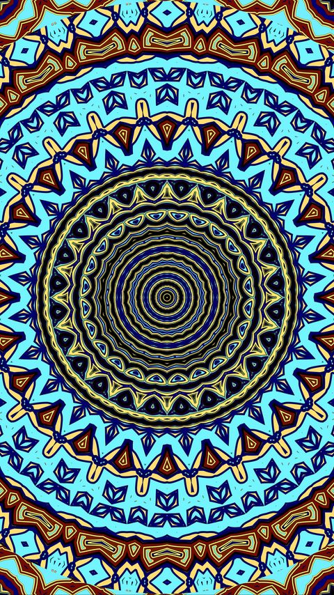 Download wallpaper 2160x3840 pattern, fractal, circles, shapes, lines, abstraction samsung galaxy s4, s5, note, sony xperia z, z1, z2, z3, htc one, lenovo vibe hd background