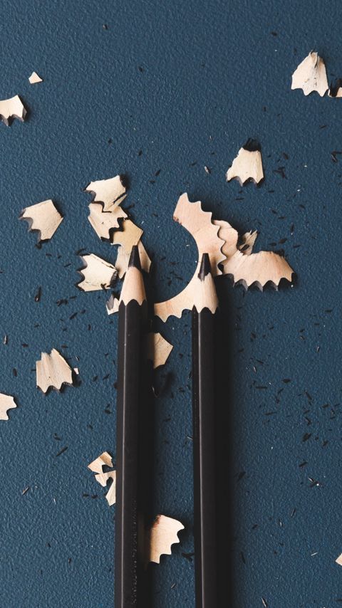 Download wallpaper 2160x3840 pencils, drawing, shavings samsung galaxy s4, s5, note, sony xperia z, z1, z2, z3, htc one, lenovo vibe hd background