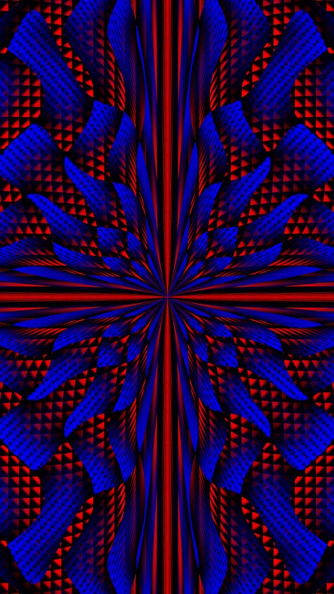 Download wallpaper 2160x3840 rays, triangles, shapes, abstraction, blue, red samsung galaxy s4, s5, note, sony xperia z, z1, z2, z3, htc one, lenovo vibe hd background