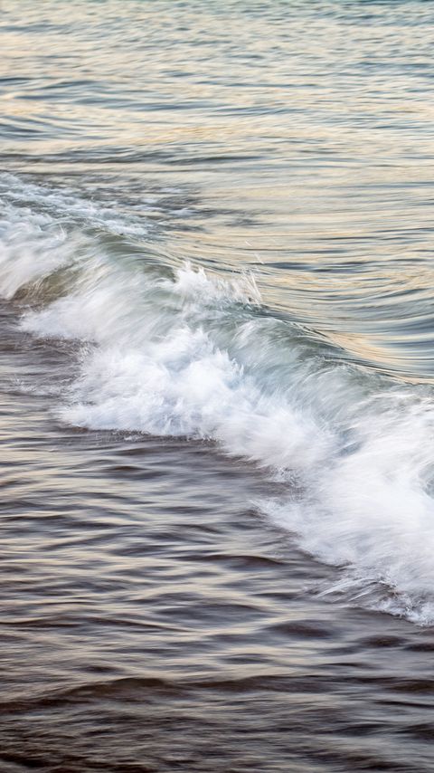 Download wallpaper 2160x3840 sea, waves, water, nature samsung galaxy s4, s5, note, sony xperia z, z1, z2, z3, htc one, lenovo vibe hd background