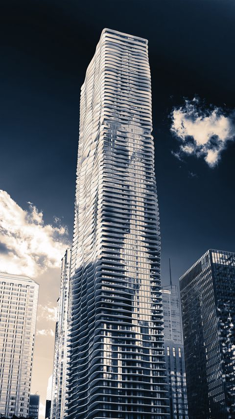Download wallpaper 2160x3840 skyscraper, buildings, architecture, city, sky samsung galaxy s4, s5, note, sony xperia z, z1, z2, z3, htc one, lenovo vibe hd background