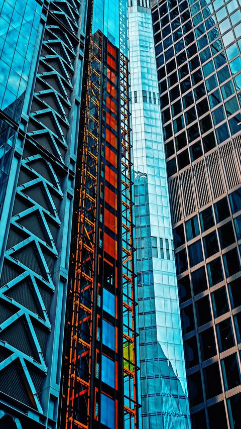 Download wallpaper 2160x3840 skyscrapers, buildings, glass, relief samsung galaxy s4, s5, note, sony xperia z, z1, z2, z3, htc one, lenovo vibe hd background