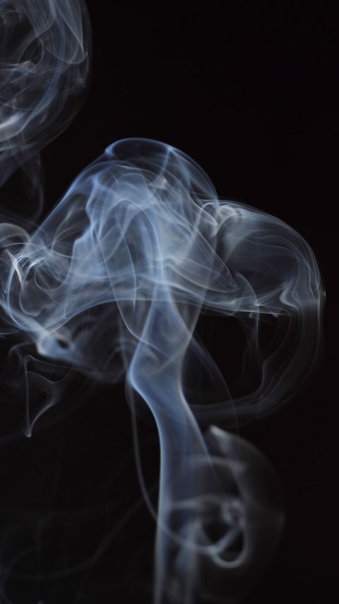 Download wallpaper 2160x3840 smoke, waves, curves, transparent, abstraction samsung galaxy s4, s5, note, sony xperia z, z1, z2, z3, htc one, lenovo vibe hd background
