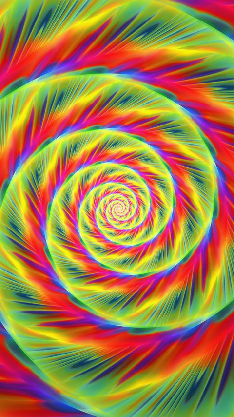 Download wallpaper 2160x3840 spiral, lines, abstraction, bright samsung galaxy s4, s5, note, sony xperia z, z1, z2, z3, htc one, lenovo vibe hd background