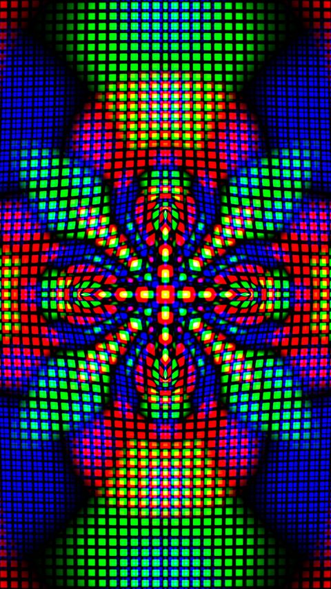 Download wallpaper 2160x3840 squares, mesh, pattern, abstraction, bright samsung galaxy s4, s5, note, sony xperia z, z1, z2, z3, htc one, lenovo vibe hd background