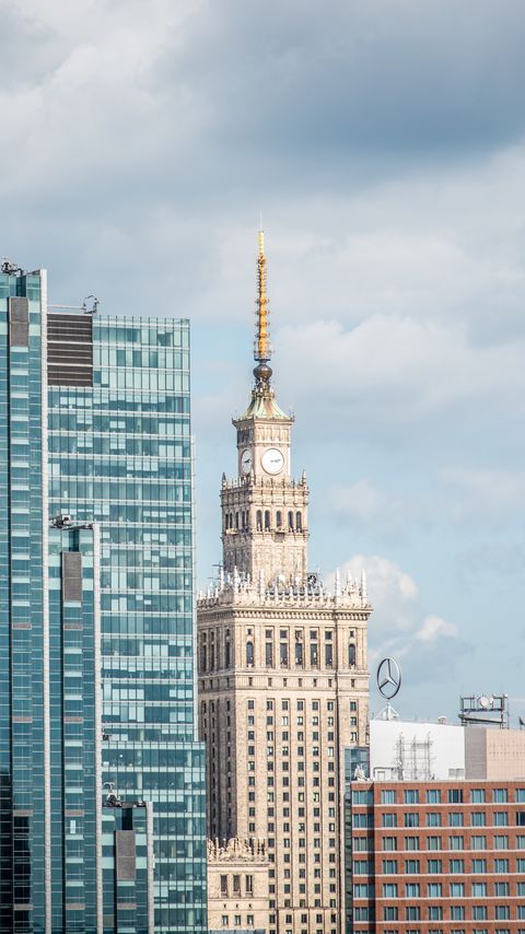 Download wallpaper 2160x3840 tower, clock, buildings, architecture, city samsung galaxy s4, s5, note, sony xperia z, z1, z2, z3, htc one, lenovo vibe hd background