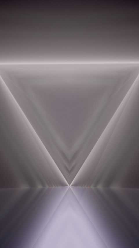 Download wallpaper 2160x3840 triangle, glow, rays, curve, abstraction samsung galaxy s4, s5, note, sony xperia z, z1, z2, z3, htc one, lenovo vibe hd background