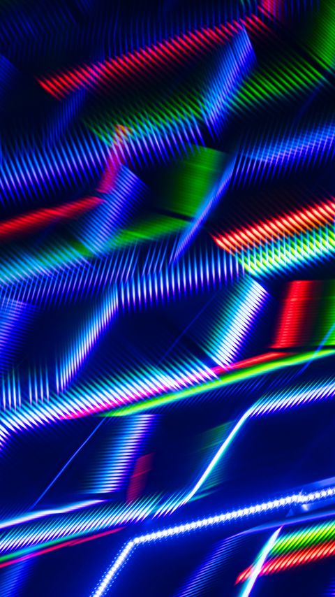 Download wallpaper 2160x3840 zigzags, rhombuses, lines, lights, long exposure, abstraction samsung galaxy s4, s5, note, sony xperia z, z1, z2, z3, htc one, lenovo vibe hd background